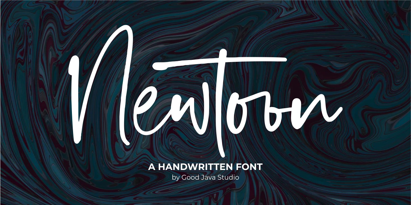 Schriftart Newtoon